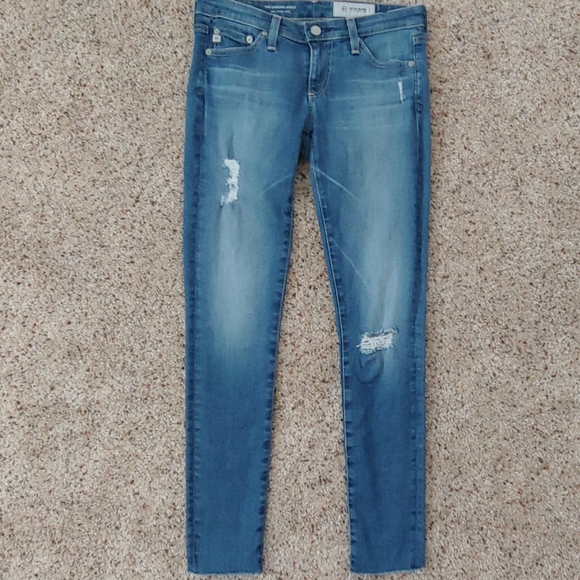 Ag Adriano Goldschmied Denim - AG The Legging Ankle Super Skinny Ankle Jeans 👖